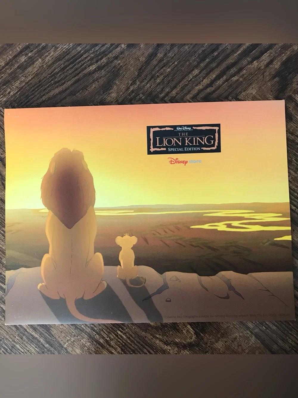 Disney Lion King Special Edition Lithographs